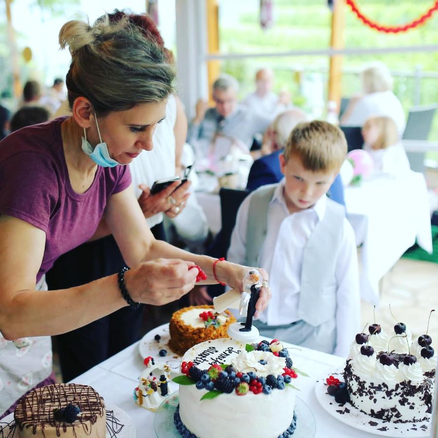 Pension Restaurant Luna Трейс-Карден Екстериор снимка